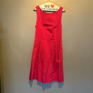 Kate Spade Red Sleeveless Dress